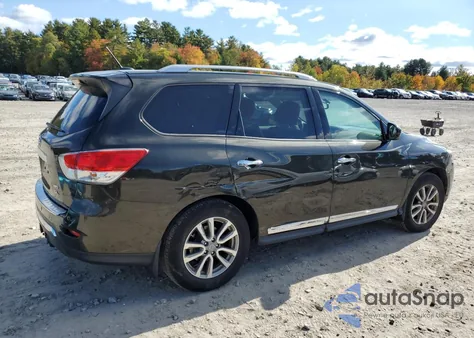 2015 Nissan Pathfinder S из США, поврежденный, VIN 5N1AR2MM2FC704660